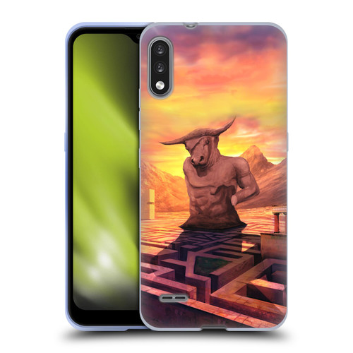 Anthony Christou Fantasy Art Minotaur In Labyrinth Soft Gel Case for LG K22