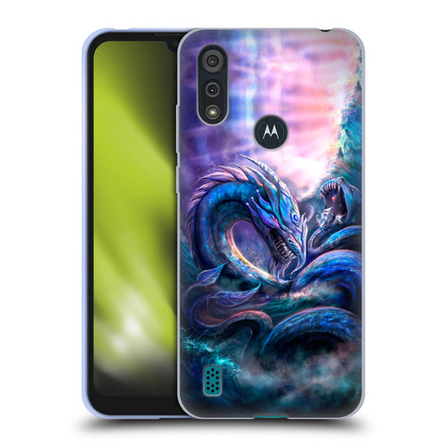 Anthony Christou Fantasy Art Leviathan Dragon Soft Gel Case for Motorola Moto E6s (2020)