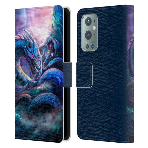 Anthony Christou Fantasy Art Leviathan Dragon Leather Book Wallet Case Cover For OnePlus 9