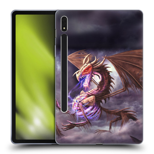 Anthony Christou Fantasy Art Bone Dragon Soft Gel Case for Samsung Galaxy Tab S8