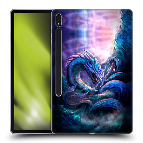 Anthony Christou Fantasy Art Leviathan Dragon Soft Gel Case for Samsung Galaxy Tab S8 Plus