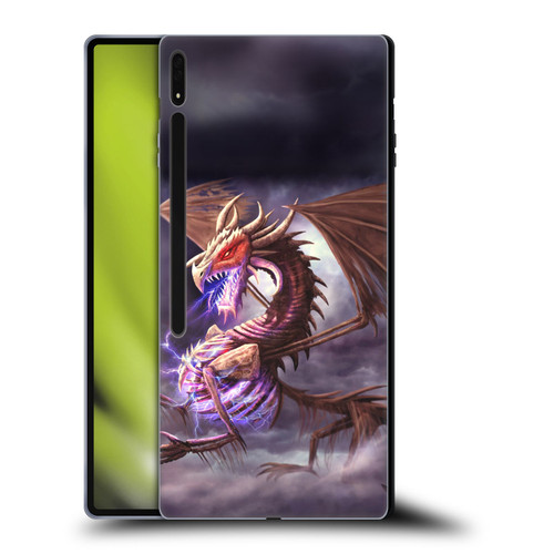 Anthony Christou Fantasy Art Bone Dragon Soft Gel Case for Samsung Galaxy Tab S8 Ultra