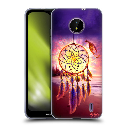 Anthony Christou Fantasy Art Beach Dragon Dream Catcher Soft Gel Case for Nokia C10 / C20