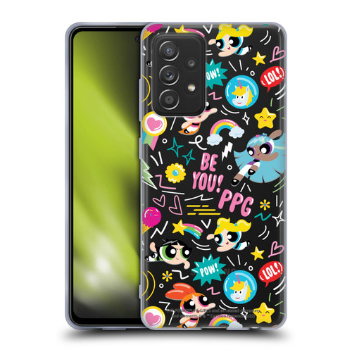The Powerpuff Girls Graphics Icons Soft Gel Case for Samsung Galaxy A52 / A52s / 5G (2021)
