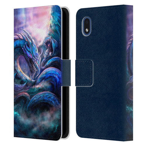 Anthony Christou Fantasy Art Leviathan Dragon Leather Book Wallet Case Cover For Samsung Galaxy A01 Core (2020)