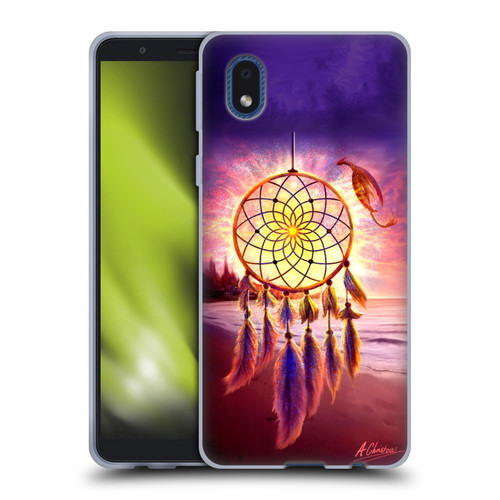 Anthony Christou Fantasy Art Beach Dragon Dream Catcher Soft Gel Case for Samsung Galaxy A01 Core (2020)