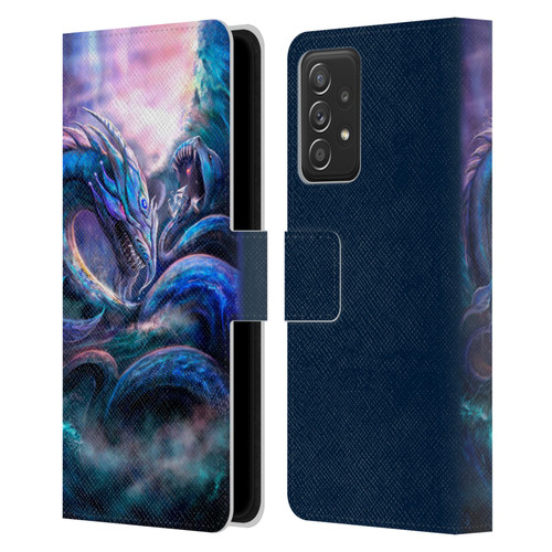 Anthony Christou Fantasy Art Leviathan Dragon Leather Book Wallet Case Cover For Samsung Galaxy A53 5G (2022)