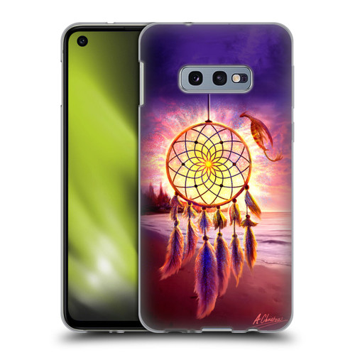 Anthony Christou Fantasy Art Beach Dragon Dream Catcher Soft Gel Case for Samsung Galaxy S10e