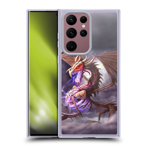 Anthony Christou Fantasy Art Bone Dragon Soft Gel Case for Samsung Galaxy S22 Ultra 5G