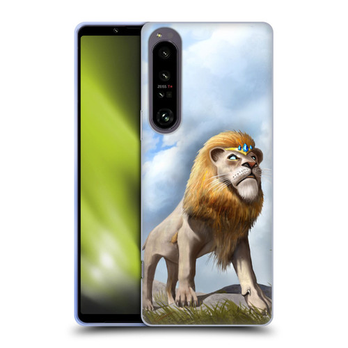 Anthony Christou Fantasy Art King Of Lions Soft Gel Case for Sony Xperia 1 IV