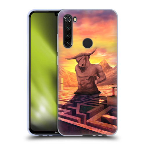 Anthony Christou Fantasy Art Minotaur In Labyrinth Soft Gel Case for Xiaomi Redmi Note 8T
