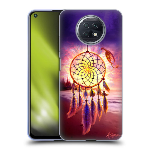 Anthony Christou Fantasy Art Beach Dragon Dream Catcher Soft Gel Case for Xiaomi Redmi Note 9T 5G