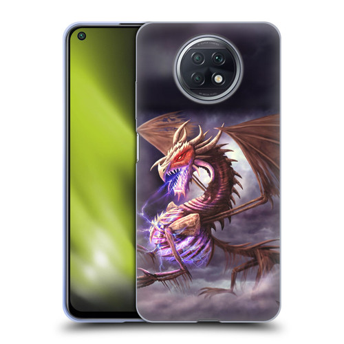 Anthony Christou Fantasy Art Bone Dragon Soft Gel Case for Xiaomi Redmi Note 9T 5G