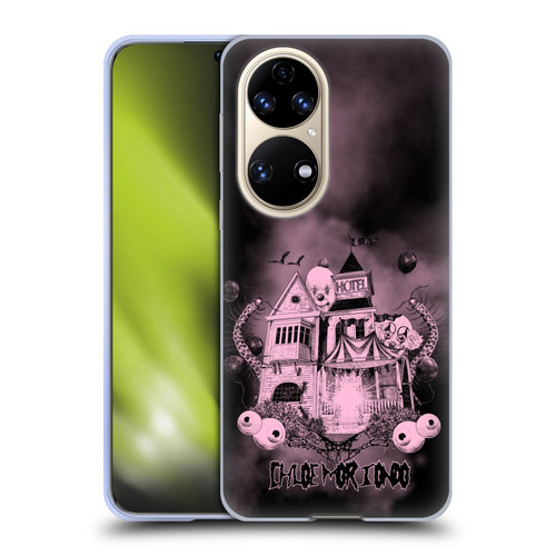 Chloe Moriondo Graphics Hotel Soft Gel Case for Huawei P50