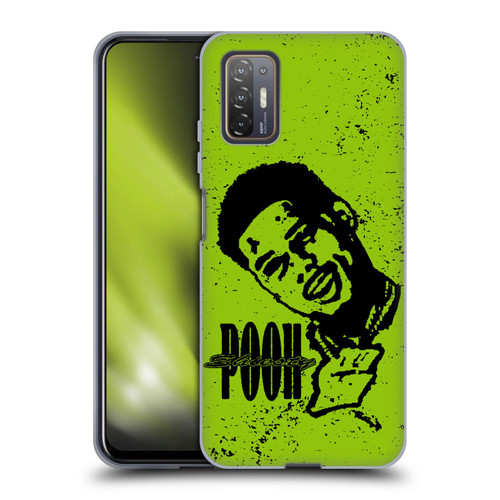 Pooh Shiesty Graphics Sketch Soft Gel Case for HTC Desire 21 Pro 5G