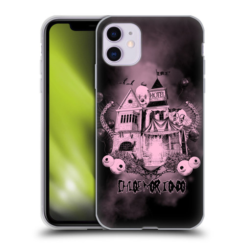 Chloe Moriondo Graphics Hotel Soft Gel Case for Apple iPhone 11