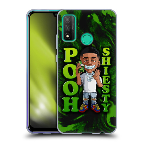 Pooh Shiesty Graphics Green Soft Gel Case for Huawei P Smart (2020)