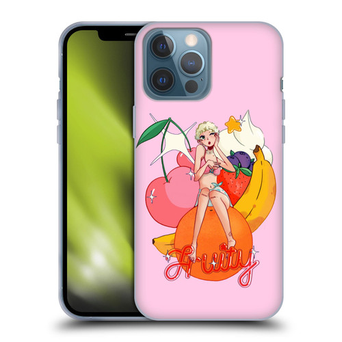 Chloe Moriondo Graphics Fruity Soft Gel Case for Apple iPhone 13 Pro Max