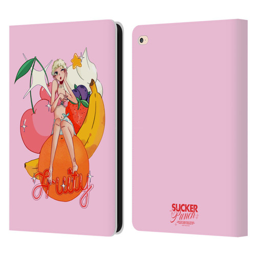 Chloe Moriondo Graphics Fruity Leather Book Wallet Case Cover For Apple iPad Air 2 (2014)