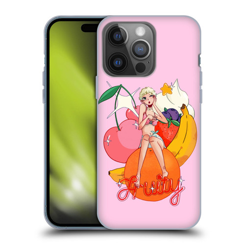 Chloe Moriondo Graphics Fruity Soft Gel Case for Apple iPhone 14 Pro