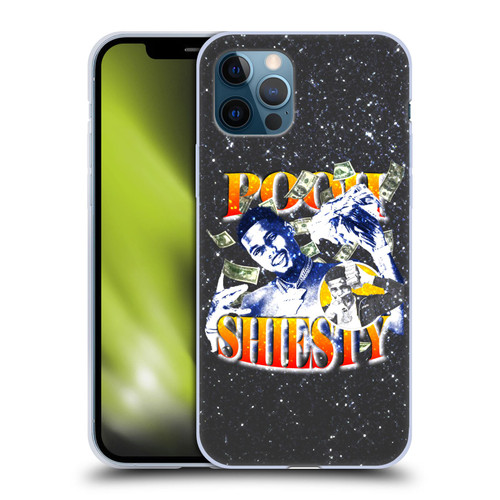 Pooh Shiesty Graphics Art Soft Gel Case for Apple iPhone 12 / iPhone 12 Pro