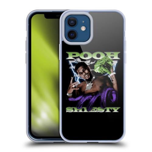 Pooh Shiesty Graphics Photo Soft Gel Case for Apple iPhone 12 / iPhone 12 Pro