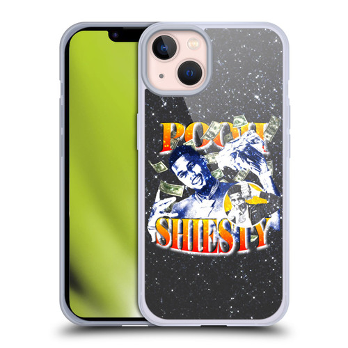 Pooh Shiesty Graphics Art Soft Gel Case for Apple iPhone 13