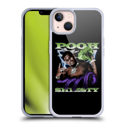 Pooh Shiesty Graphics Photo Soft Gel Case for Apple iPhone 13