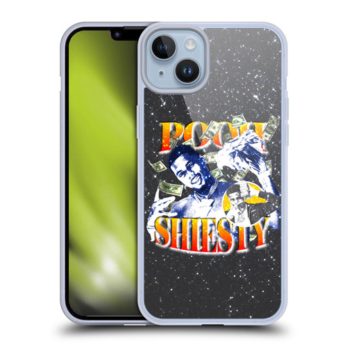 Pooh Shiesty Graphics Art Soft Gel Case for Apple iPhone 14 Plus