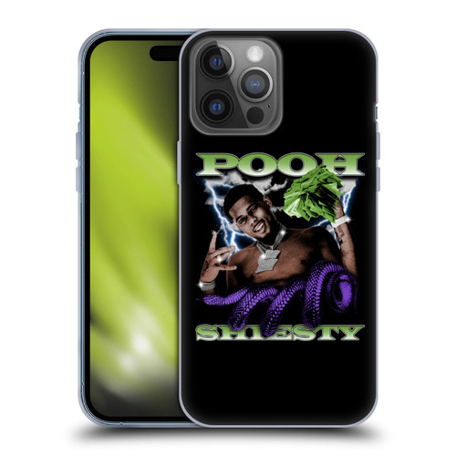 Pooh Shiesty Graphics Photo Soft Gel Case for Apple iPhone 14 Pro Max