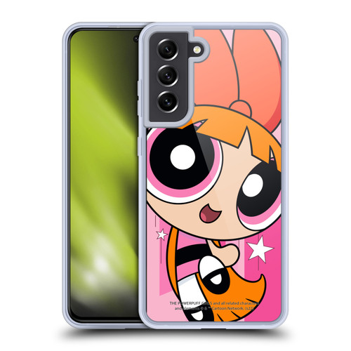 The Powerpuff Girls Graphics Blossom Soft Gel Case for Samsung Galaxy S21 FE 5G & MagSafe