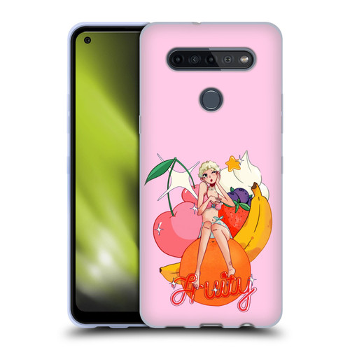 Chloe Moriondo Graphics Fruity Soft Gel Case for LG K51S
