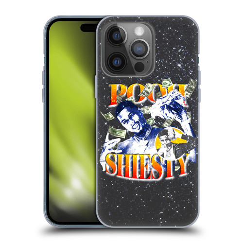 Pooh Shiesty Graphics Art Soft Gel Case for Apple iPhone 14 Pro