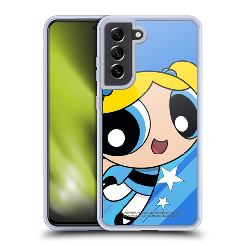 The Powerpuff Girls Graphics Bubbles Soft Gel Case for Samsung Galaxy S21 FE 5G & MagSafe