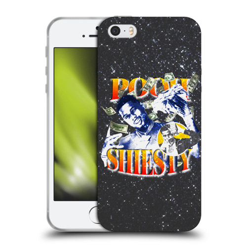 Pooh Shiesty Graphics Art Soft Gel Case for Apple iPhone 5 / 5s / iPhone SE 2016