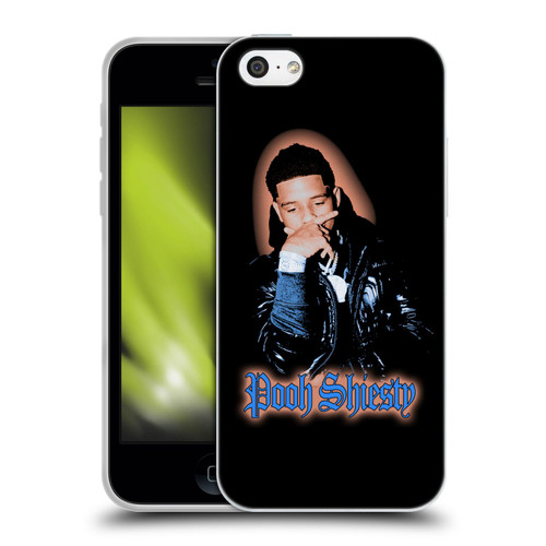 Pooh Shiesty Graphics Light Soft Gel Case for Apple iPhone 5c