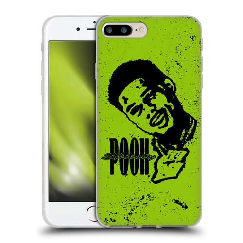 Pooh Shiesty Graphics Sketch Soft Gel Case for Apple iPhone 7 Plus / iPhone 8 Plus