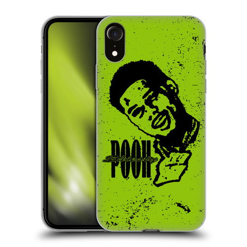 Pooh Shiesty Graphics Sketch Soft Gel Case for Apple iPhone XR