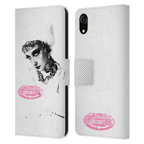 Chloe Moriondo Graphics Portrait Leather Book Wallet Case Cover For Apple iPhone XR