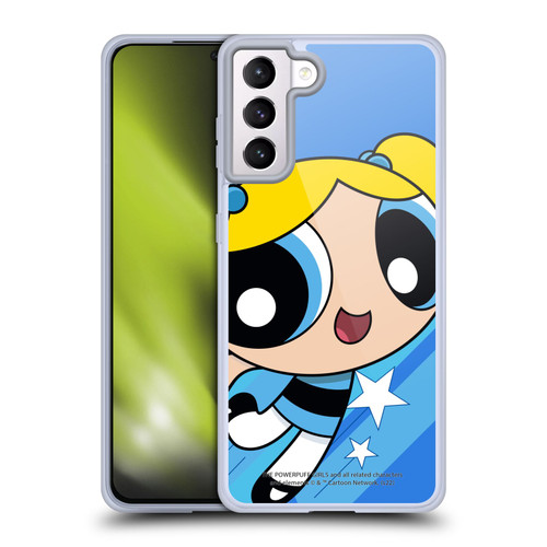 The Powerpuff Girls Graphics Bubbles Soft Gel Case for Samsung Galaxy S21+ 5G