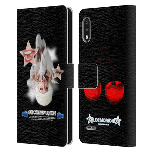 Chloe Moriondo Graphics Album Leather Book Wallet Case Cover For LG K22