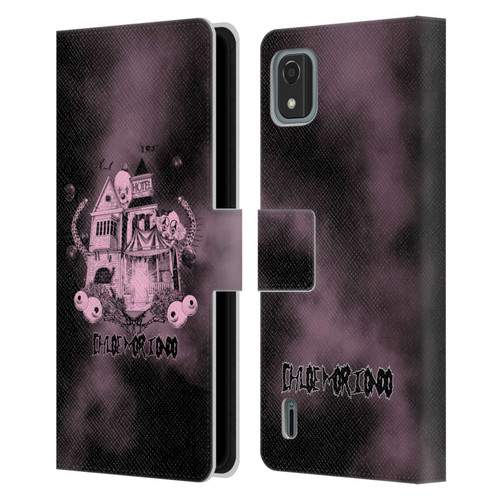Chloe Moriondo Graphics Hotel Leather Book Wallet Case Cover For Nokia C2 2nd Edition