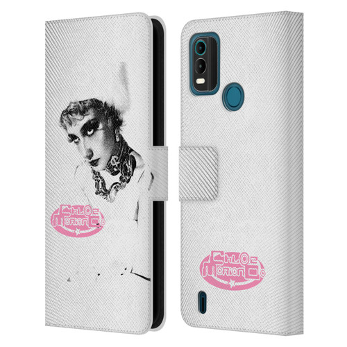 Chloe Moriondo Graphics Portrait Leather Book Wallet Case Cover For Nokia G11 Plus