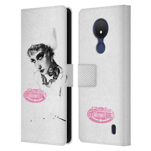 Chloe Moriondo Graphics Portrait Leather Book Wallet Case Cover For Nokia C21