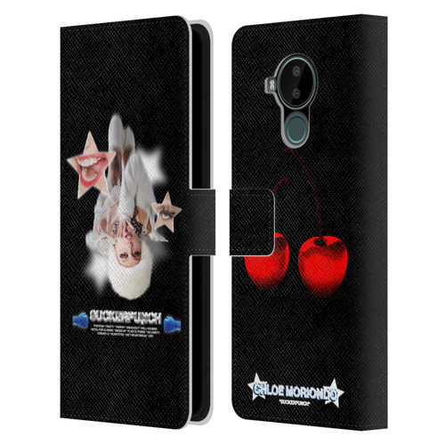 Chloe Moriondo Graphics Album Leather Book Wallet Case Cover For Nokia C30