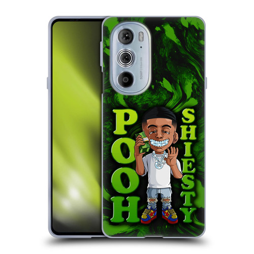 Pooh Shiesty Graphics Green Soft Gel Case for Motorola Edge X30