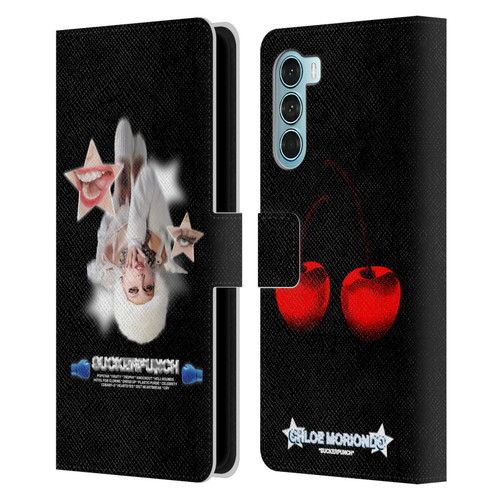 Chloe Moriondo Graphics Album Leather Book Wallet Case Cover For Motorola Edge S30 / Moto G200 5G