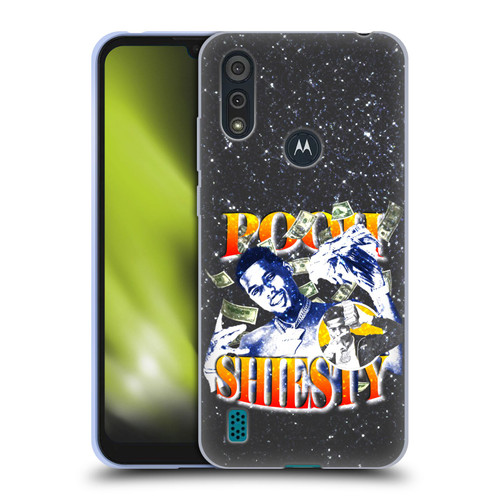 Pooh Shiesty Graphics Art Soft Gel Case for Motorola Moto E6s (2020)