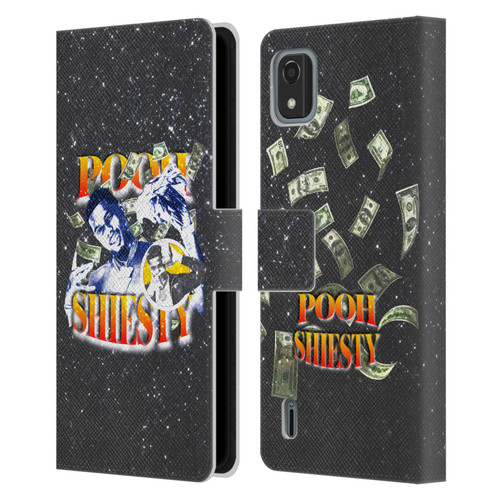 Pooh Shiesty Graphics Art Leather Book Wallet Case Cover For Nokia C2 2nd Edition