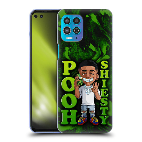 Pooh Shiesty Graphics Green Soft Gel Case for Motorola Moto G100